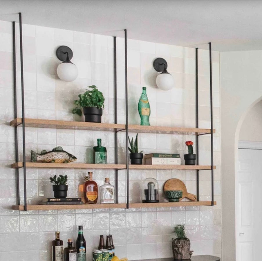 Custom Floating Shelves
