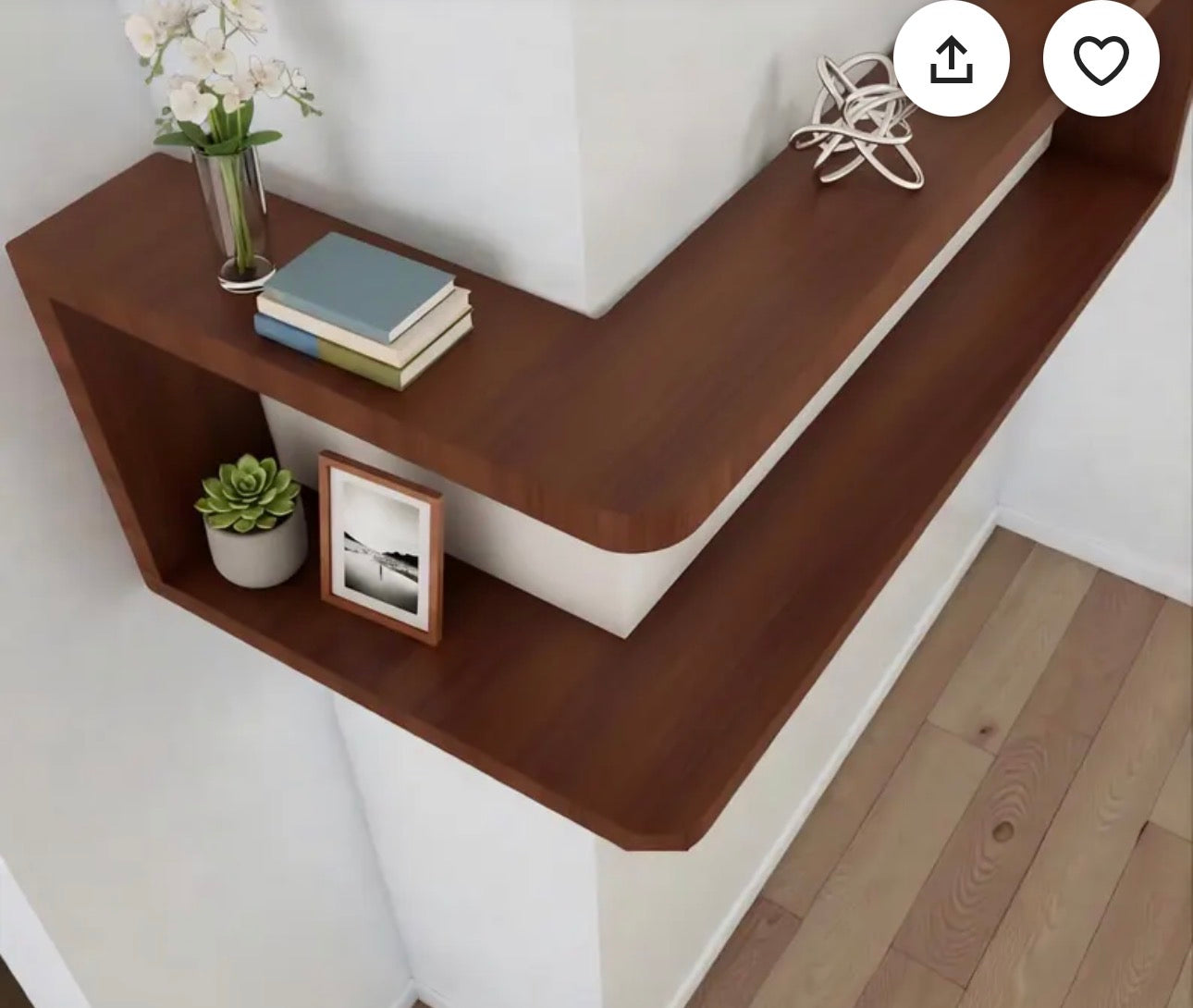 Custom Floating Shelves