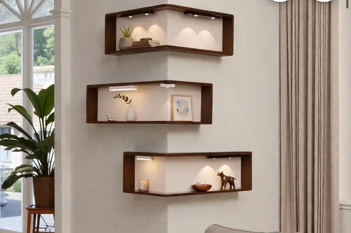 Custom Floating Shelves