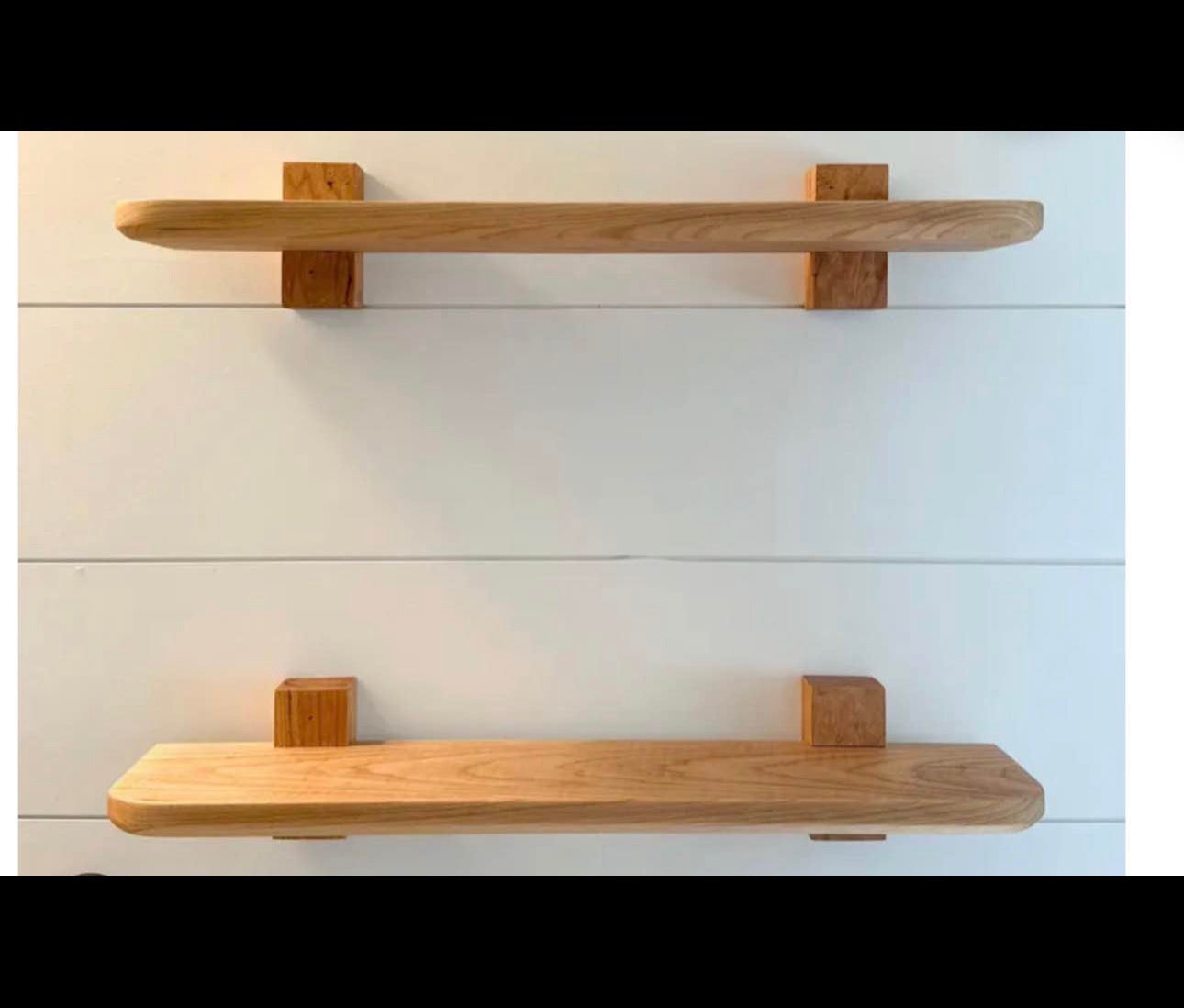 Custom Floating Shelves