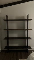 Modern Rustic Wall Shelf – Handcrafted Statement Piece